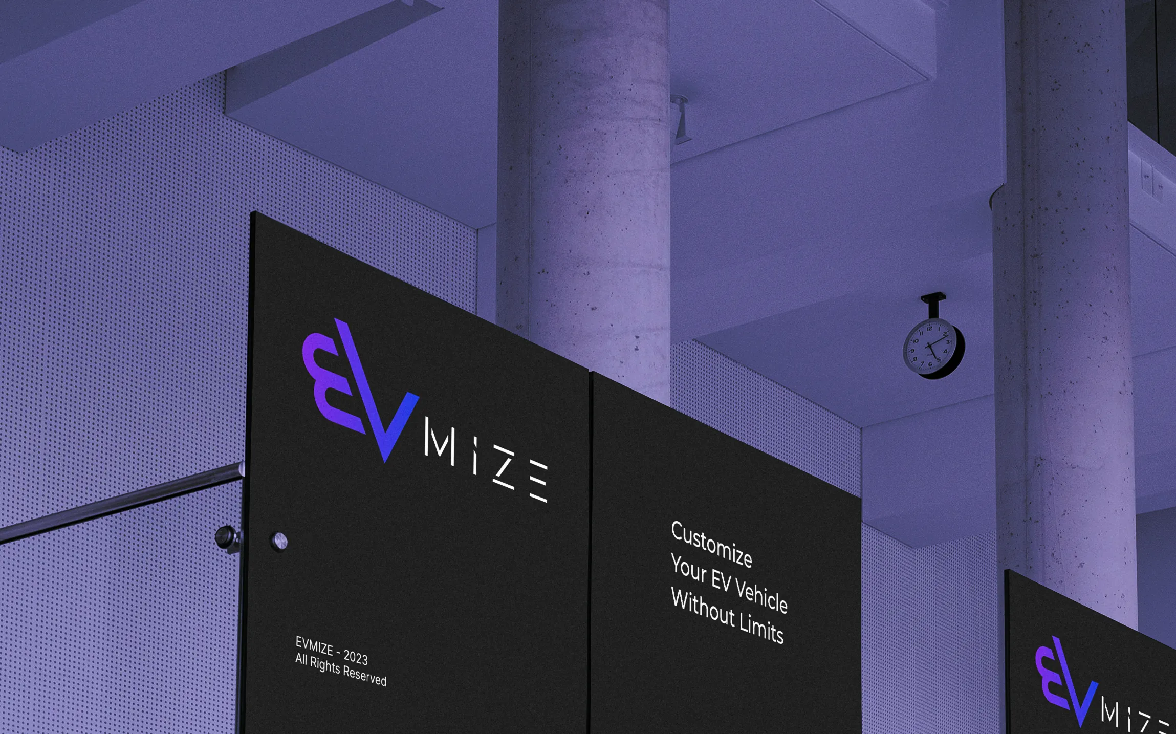 Brand design for ev car accessories business